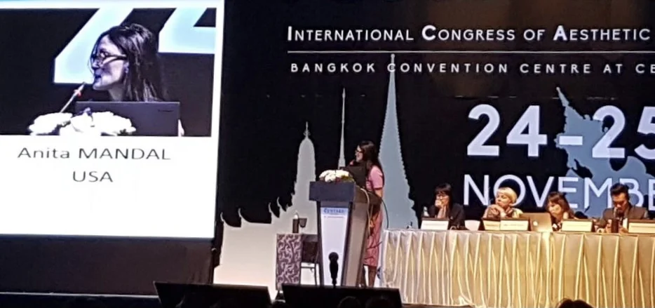 Dr. Anita Mandal, International Congress In Aesthetic Surgery Bangkok, 2016